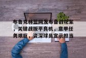 爱游戏入口-布鲁克林篮网发布备战花絮，关键战扳平良机，意甲任务艰巨，资深球员宣示担当的简单介绍